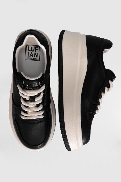 Lufian Laura Kadın sneaker casual Siyah