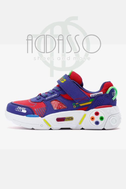 Skechers Gametronix 2.0 Erkek Çocuk Spor Ayakkabı Mavi