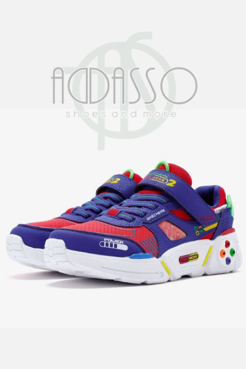 Skechers Gametronix 2.0 Erkek Çocuk Spor Ayakkabı Mavi