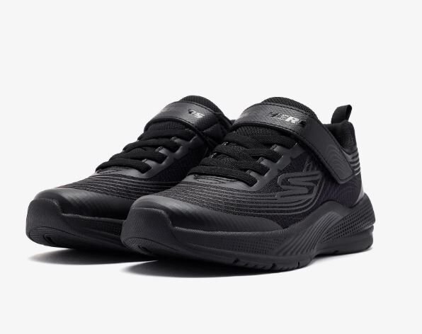 Skechers Microspec Advance Kız Çocuk Spor Ayakkabı Siyah