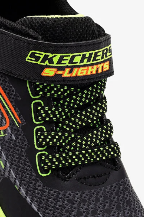 Skechers Vortex 2.0 - Quantroid Işıklı Erkek çocuk spor Ayakkabı Siyah