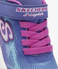 Skechers Flicker Flash - Light Takeover Işıklı Kız çocuk spor Ayakkabı Mor