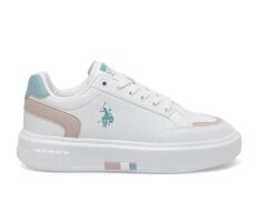 U.S. Polo Assn. Siber 3PR Kadın Spor Ayakkabı Beyaz