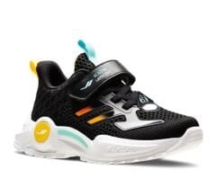 Lescon Tibet Spor Ayakkabı Unisex Çocuk Spor Ayakkabı Siyah