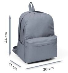 CORAL HIGH Su Yeşili Açık Pembe Flamingo Desenli Üç Bölmeli USB'li Okul Sırt Çantası  Su Yeşili