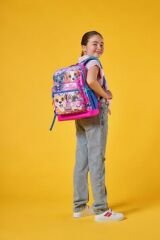 CORAL HIGH Kids Pembe Köpek Desenli Okul Sırt Çantası  Pempe