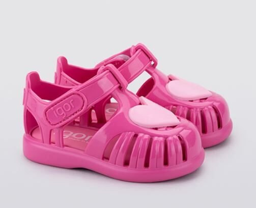Igor Cırtlı Sandalet Tobby Gloss Love Unisex Çocuk Sandalet