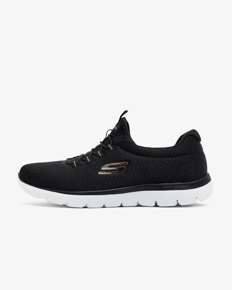 Skechers Summits 12980TK BKRG/BBKKadın Siyah Spor Ayakkabı