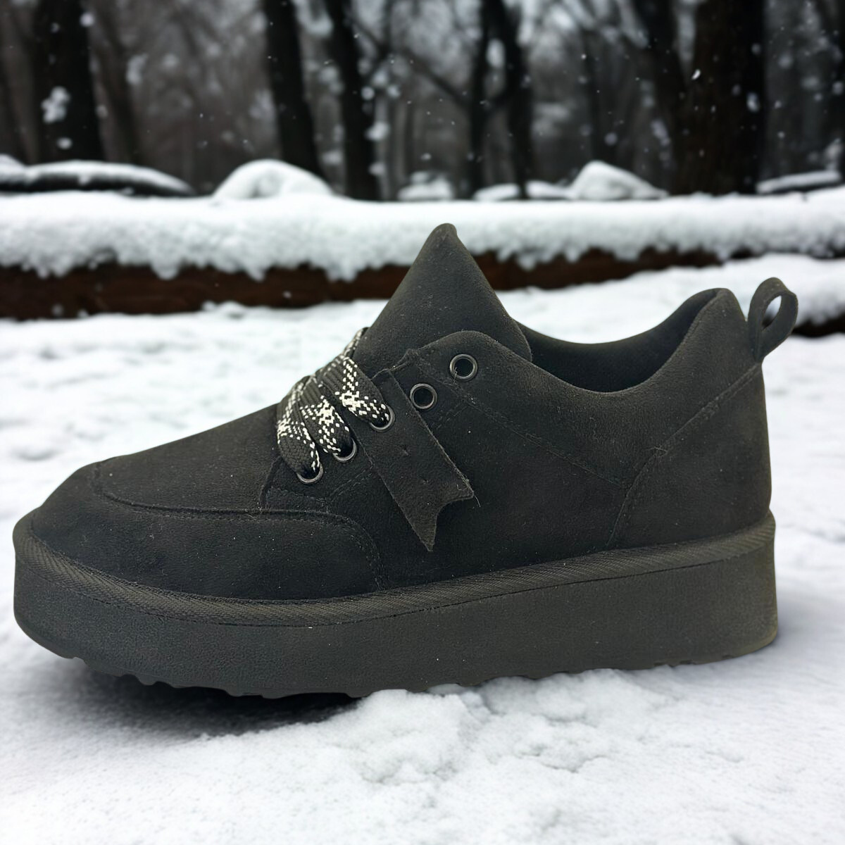 Snow Kadın Loafer Siyah - 38