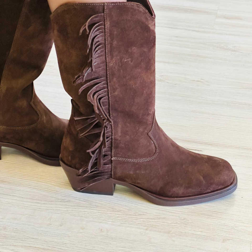 Prety %100 Hakiki Deri Süet Bot