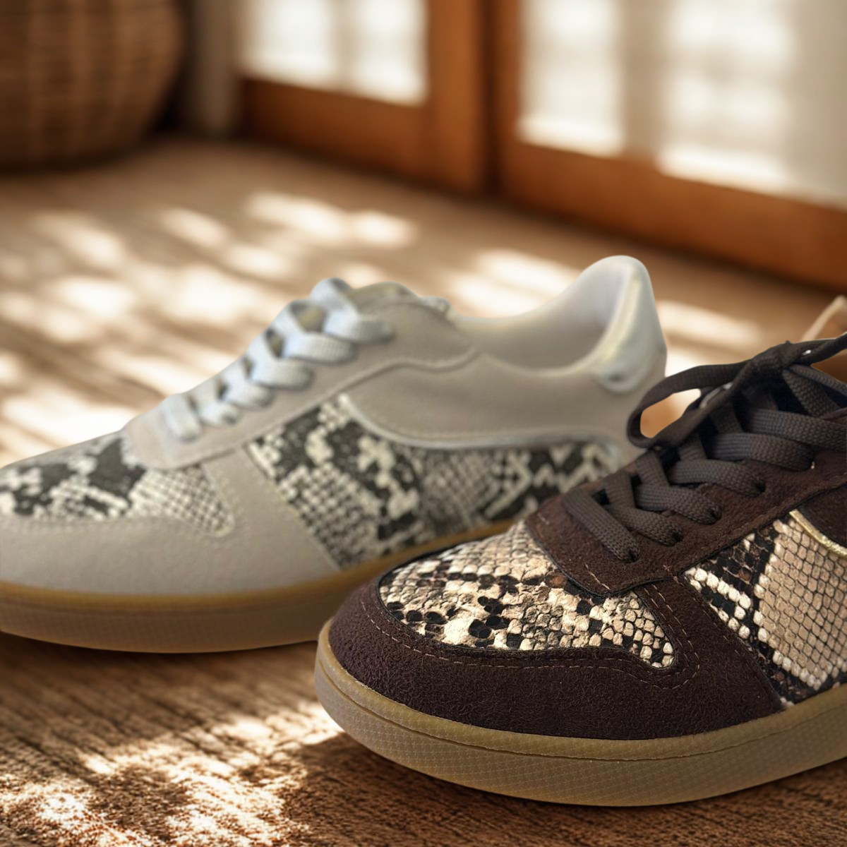 Leo Sneakers Acı Kahve - 36