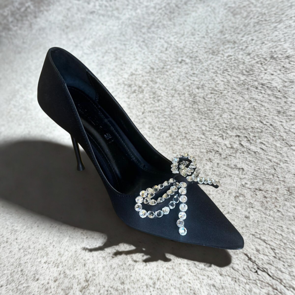 Flora Stiletto Siyah - 36