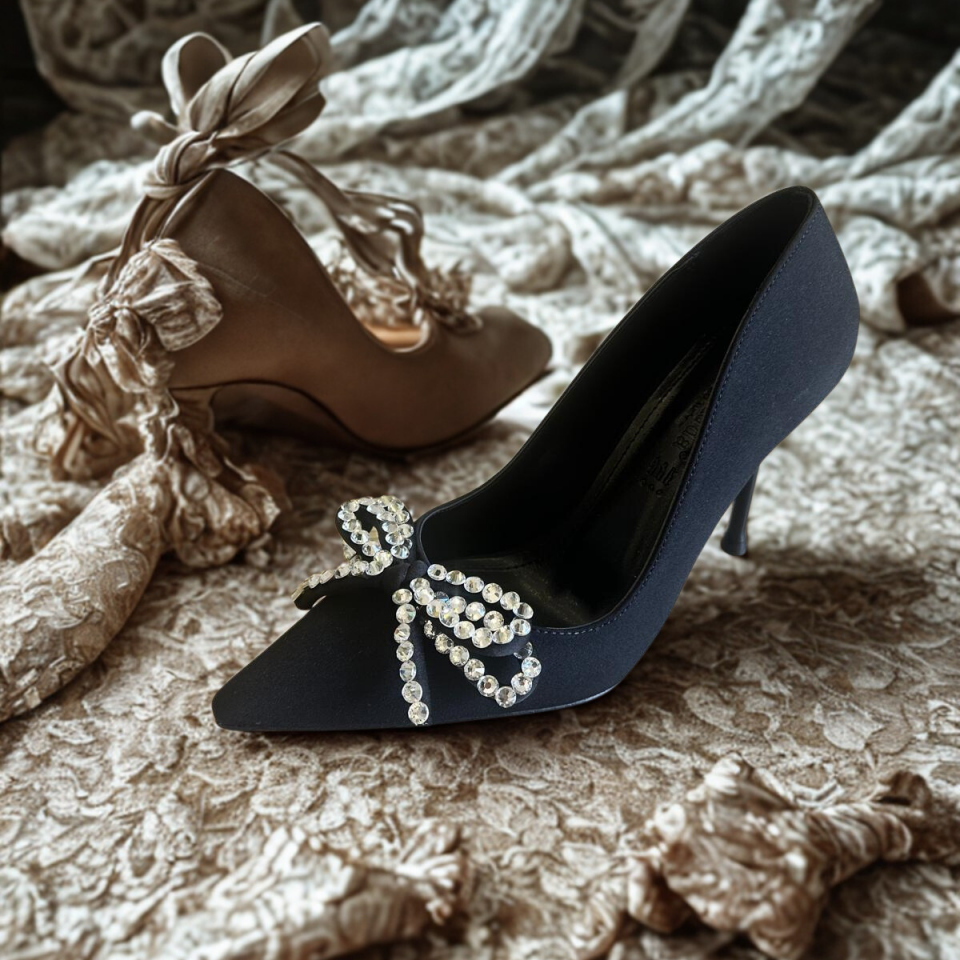 Flora Stiletto Siyah - 39