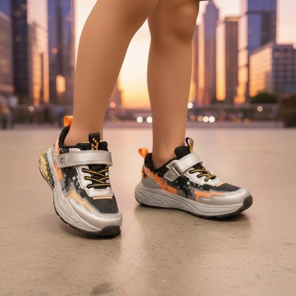 Pepino 2216 Anatomik Rahat Desenli Çocuk Spor Ayakkabı