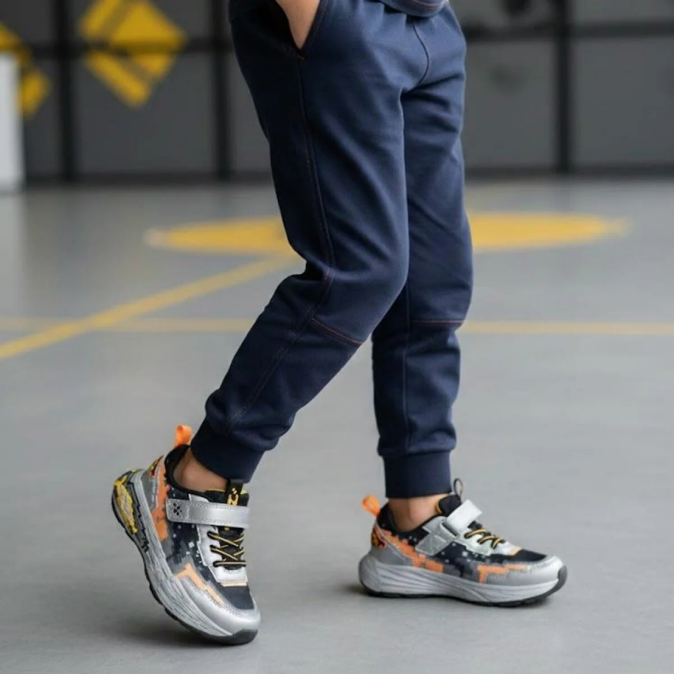 Pepino 2216 Anatomik Rahat Desenli Çocuk Spor Ayakkabı