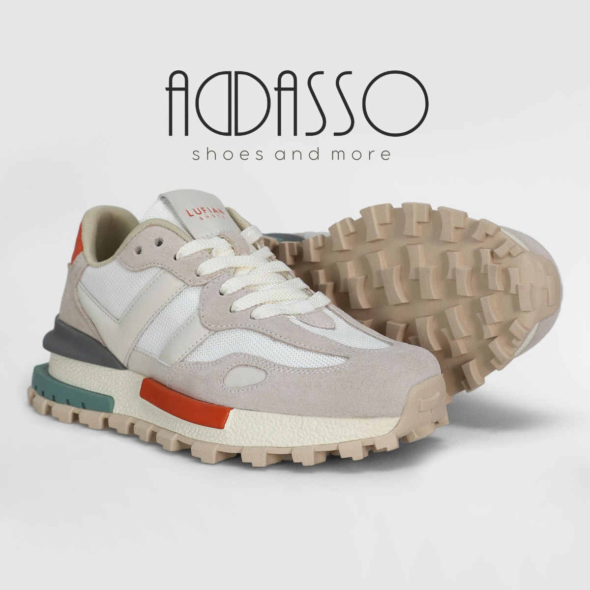 Lufian Stella Kadin Sneaker Ayakkabi %50 Dana Deri %50 Tekstil