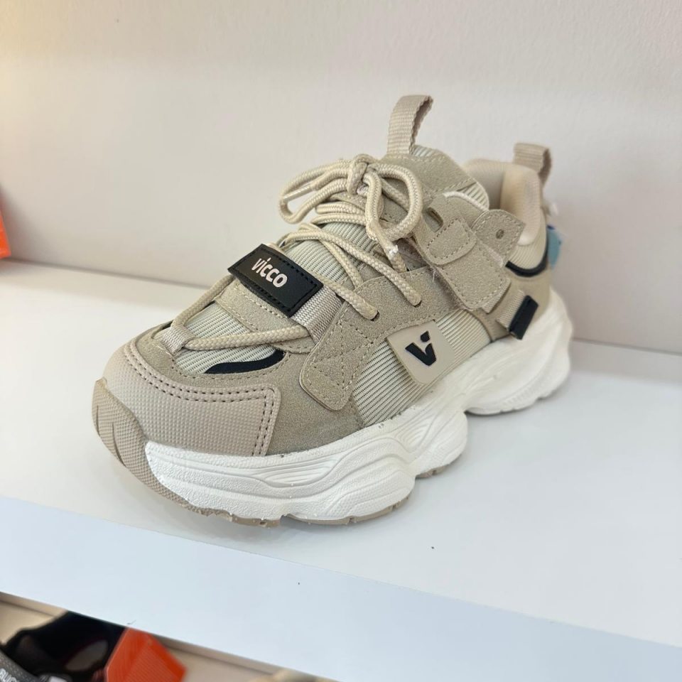 Vicco Ceni Spor Ayakkabı Bej - 32