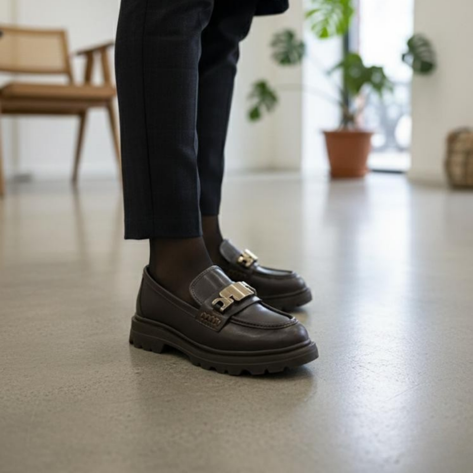 Mercan Tokalı Loafer