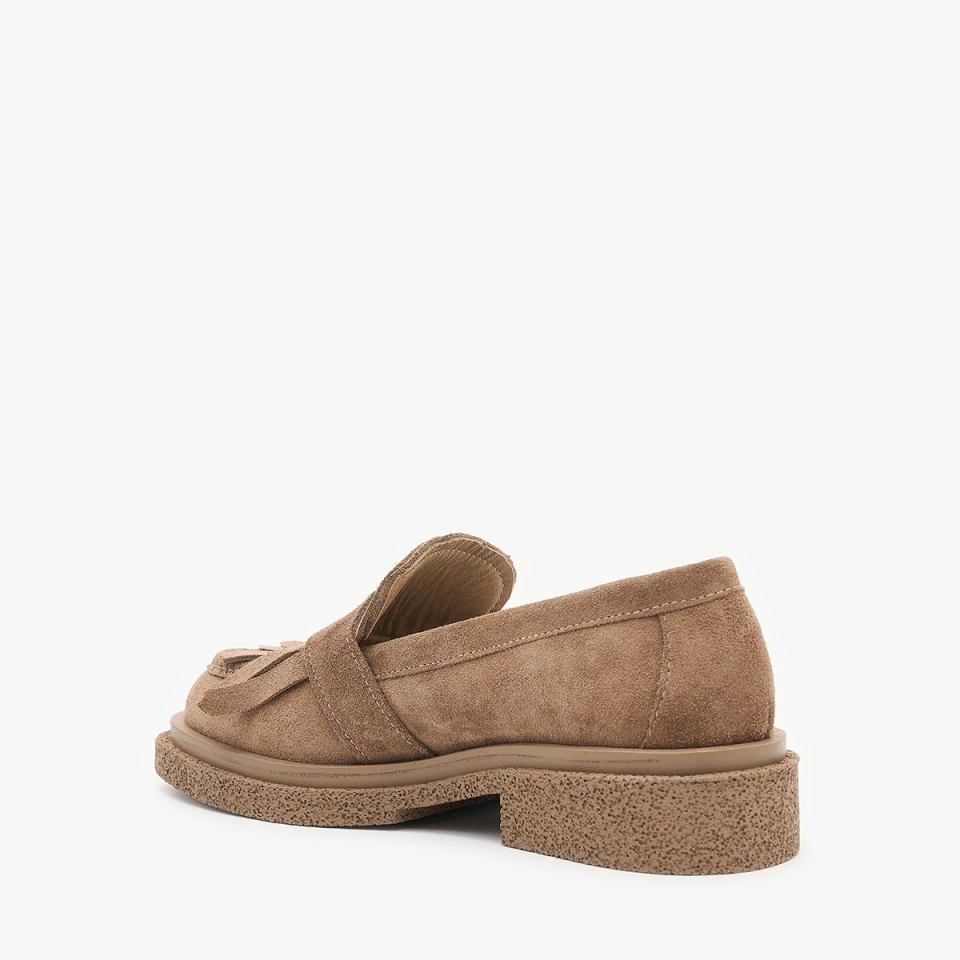 Rivo %100 Hakiki Deri Süet Loafer