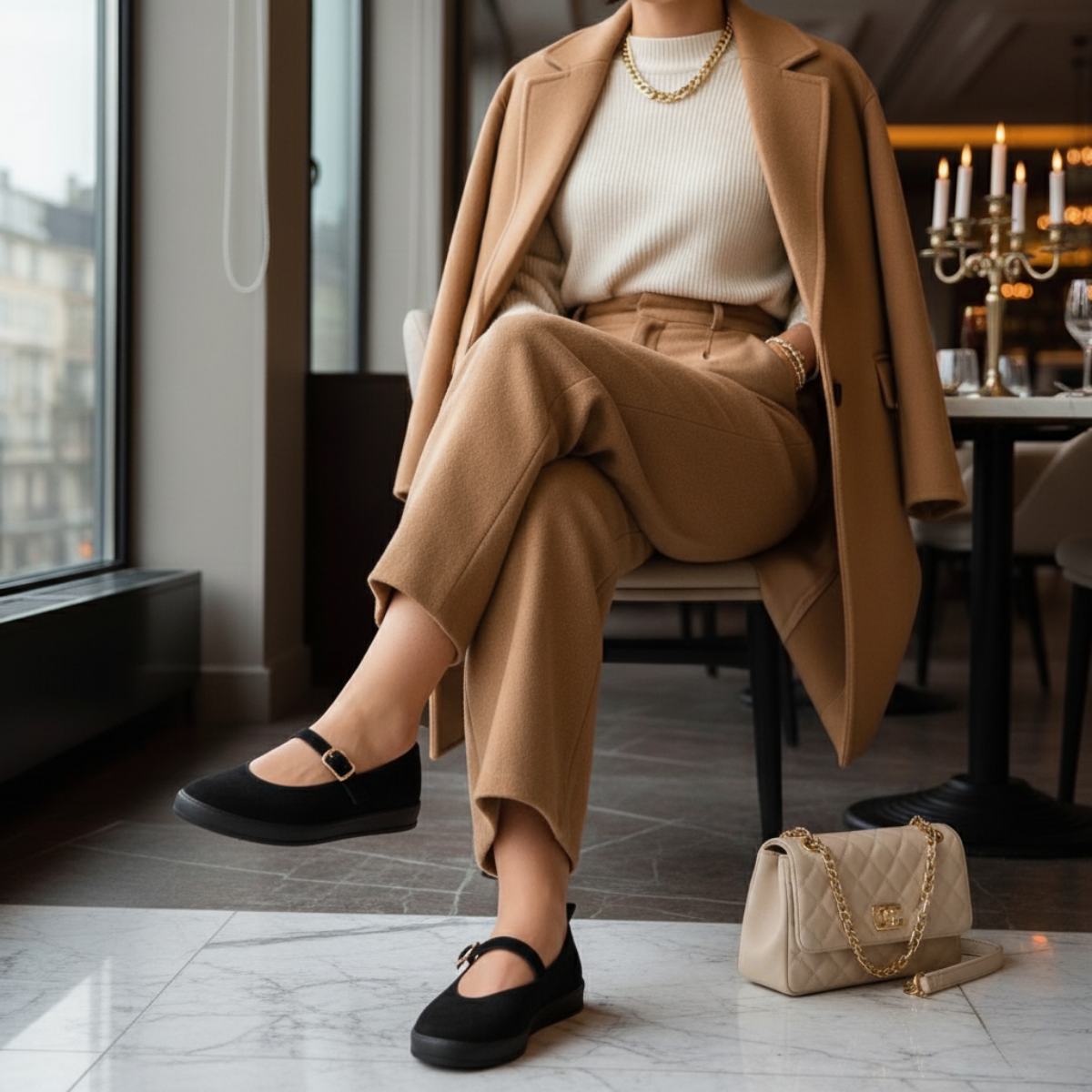 Lady Loafer %100 Dana Derisi